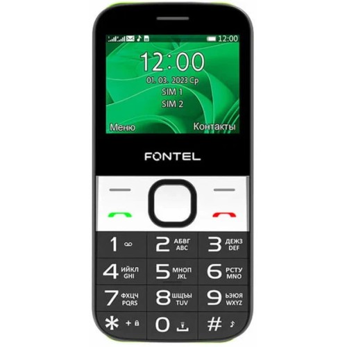 Мобильный телефон Fontel SP230 Black (2,31"/1450mAh)