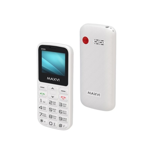 Мобильный телефон MAXVI B100i White (1,77"/600mAh)