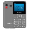 Мобильный телефон Maxvi B200 Grey (2sim/2"/0,3МП/1400mAh)