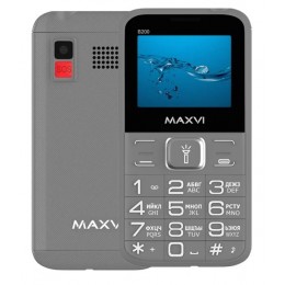 Мобильный телефон Maxvi B200 Grey (2sim/2"/0,3МП/1400mAh)