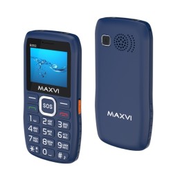 Мобильный телефон MAXVI B202 Blue (2,0"/0,3МП/1400mAh)