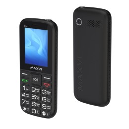 Мобильный телефон MAXVI B241 Black (2,4"/1,3МП/2300mAh)