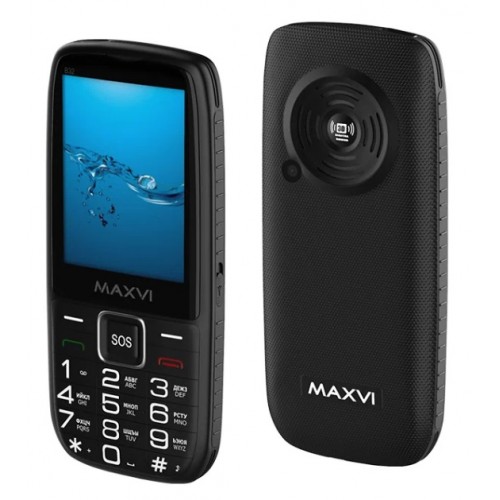 Мобильный телефон Maxvi B32 Black (3,2"/1,3МП/2000mAh)