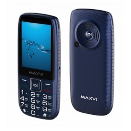 Мобильный телефон MAXVI B32 Blue (3,2"/1,3МП/2000mAh)