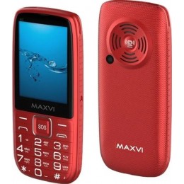 Мобильный телефон Maxvi B32 Red (3,2"/1,3МП/2000mAh)