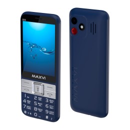 Мобильный телефон MAXVI B33 Blue (3,36"/0,3МП/3000mAh)