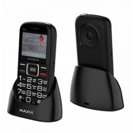 Мобильный телефон MAXVI B5 ds UP с док станцией Black (2"/1,3МП/1600mAh)