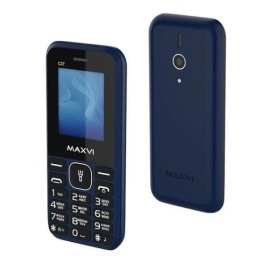Мобильный телефон MAXVI C27 Blue (1,77"/0,3МП/600mAh)