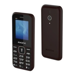 Мобильный телефон MAXVI C27 Brown (1,77"/0,3МП/600mAh)