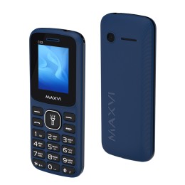 Мобильный телефон MAXVI C32 Blue Black (1,77"/0.3МП/800 mAh)