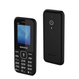 Мобильный телефон MAXVI C38 Black (2,8"/1800 mAh)