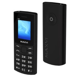 Мобильный телефон MAXVI C40 Black (1,77"/0,3МП/600mAh)