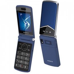 Мобильный телефон MAXVI E11 ds Blue-Silver (2,8"/1,3МП/1500mAh)