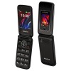 Мобильный телефон MAXVI E15 Black раскладушка (2,8+1,77"/1,3МП/1450mAh)