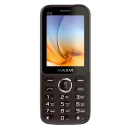 Мобильный телефон MAXVI K18 Brown (2,4"/1,3МП/800mAh)