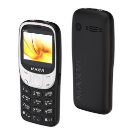 Мобильный телефон MAXVI K200 Black (2,0"/1,3МП/1800mAh)