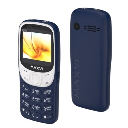 Мобильный телефон MAXVI K200 Blue (2,0"/1,3МП/1800mAh)