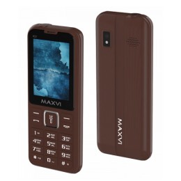 Мобильный телефон MAXVI K21 Ch ocolate (2,4"/0,5МП/1400mAh)