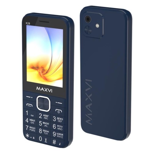 Мобильный телефон MAXVI K28 Blue (2,8"/1,3МП/1800mAh)