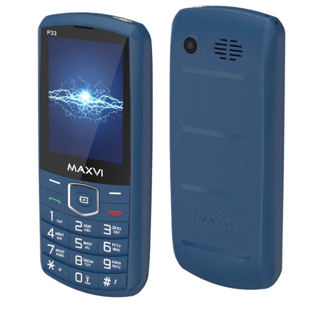 Мобильный телефон MAXVI P33 Marengo (2,8"/0,3МП/4000mAh)