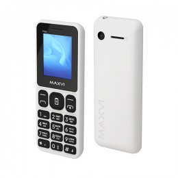 Мобильный телефон MAXVI P99 White (2"/0,3МП/2500mAh)