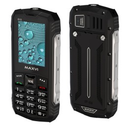 Мобильный телефон MAXVI R10 Black (2,4"/1,3МП/1800mAh)