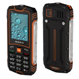 Мобильный телефон MAXVI R10 Orange (2,4"/1,3МП/1800mAh)