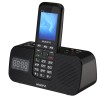 Мобильный телефон MAXVI RT-03 с док станцией Black (2,4"/1800mAh)