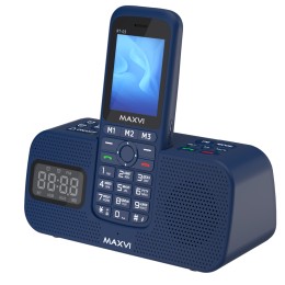 Мобильный телефон MAXVI RT-03 с док станцией Blue (2,4"/1800mAh)