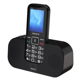 Мобильный телефон MAXVI RT-04 с док станцией Black (2,4"/1450mAh)