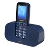 Мобильный телефон MAXVI RT-04 с док станцией Blue (2,4"/1450mAh)