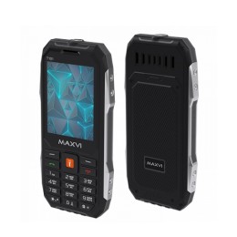 Мобильный телефон MAXVI T101 Black (2,8"/без камеры/IP54/4000mAh)