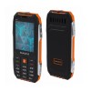 Надежный мобильный телефон MAXVI T101 Orange с мощным аккумулятором и защитой IP54