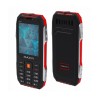Надежный мобильный телефон MAXVI T101 Red с мощным аккумулятором и защитой IP54