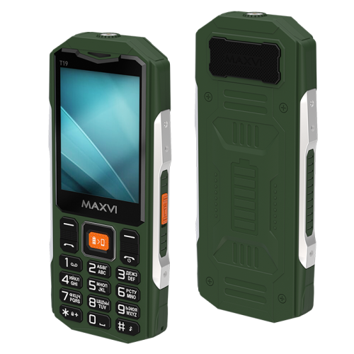 Мобильный телефон MAXVI T19 Green (2,8"/2000mAh)