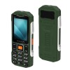Стильный и мощный мобильный телефон MAXVI T20 Green с большим экраном и емким аккумулятором