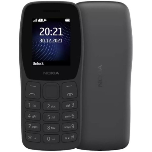 Мобильный телефон Nokia 105 Black (1,77"/800mAh)