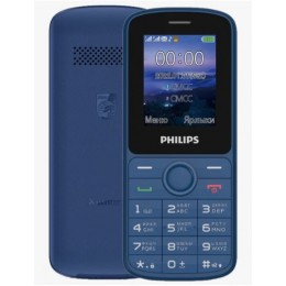 Мобильный телефон Philips E2101 Blue (1,77"/1000mAh)