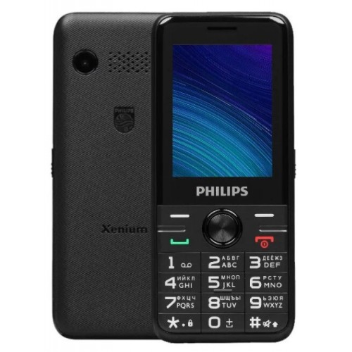 Мобильный телефон Philips E6500 Black (2,4"/0,3МП/1700mAh)