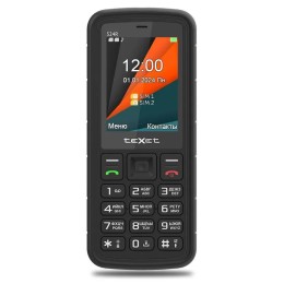 Мобильный телефон Texet TM-524R черный (2,4"/без камеры/IP69K/1200mAh)