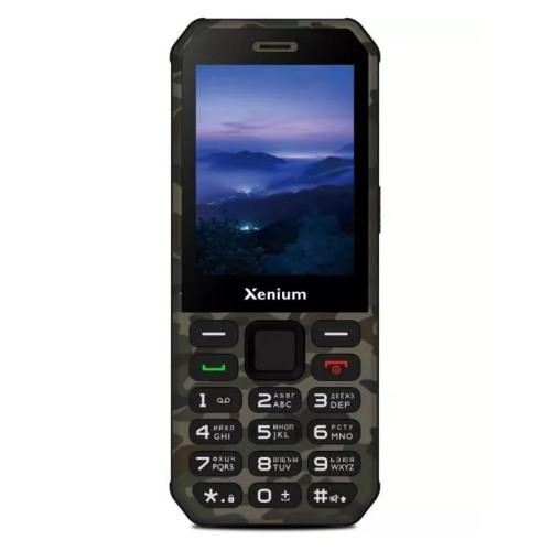 Мобильный телефон Xenium X300 Green (2.8"/0.3МП/3000mAh)