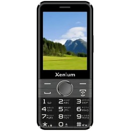 Мобильный телефон XENIUM X800 Black (2,8"/0,3МП/3000mAh)