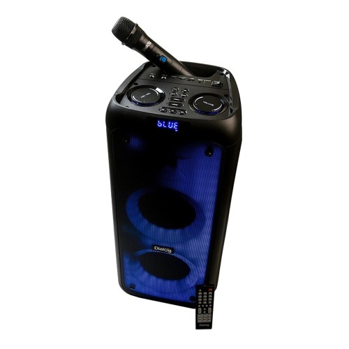 Напольная колонка DIALOG Oscar AO-200 (Bluetooth/USB/TF/AUX/микр/ПДУ/цветомуз/45Вт) черная