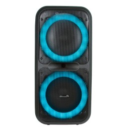 Напольная колонка ELTRONIC 08" 20-07 (Bluetooth/USB/TF/AUX/2 мик/300Вт) черная