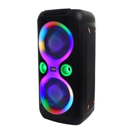 Напольная колонка FUMIKO GAMMA  (Bl/USB/TF/FM/AUX/микр/ПДУ/цветомуз/70Вт) черная