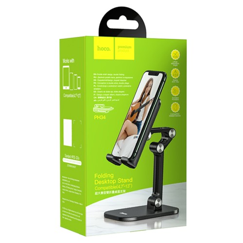 Настольный держатель для телефона HOCO PH34 черный