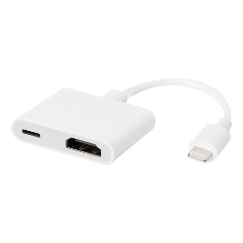 Переходник Lightning - HDMI F вход (с питанием) SMARTBUY A252