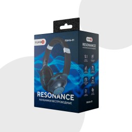 Полноразмерные беспроводные наушники FUMIKO RESONANCE (4 ч/150 mAh/Bluetooth/AUX/TF) черные
