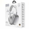 Полноразмерные беспроводные наушники HOCO W35 Air Triump (45 ч/400 mAh/Bluetooth/AUX/TF) серебро