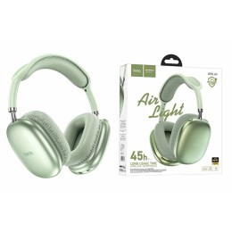 Полноразмерные беспроводные наушники HOCO W35 Air Triump (45 ч/400 mAh/Bluetooth/AUX/TF) зеленые